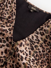 Rockett St George Animal Printed V-Neck Maxi Dress - Image 9 of 10