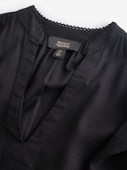 Rockett St George Black Swallow Embroidered Woven Dress - Image 11 of 13