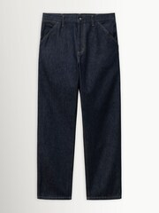 Carhartt WIP Blue Single Knee Denim Jeans - Image 1 of 2