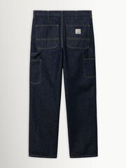 Carhartt WIP Blue Single Knee Denim Jeans - Image 2 of 2