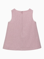 Trotters London Pink Georgina Bow Dress - Image 2 of 2