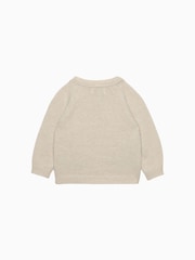 Trotters London Cream Benji Car Cardigan - Image 2 of 2