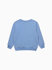 Trotters London Blue Strawberry Thief Birds Sweatshirt - Image 2 of 2