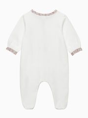 Trotters London Eloise Duck White All-In-One - Image 2 of 2