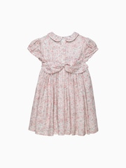 Trotters London Pink Arabella Floral Smocked Dress - Image 2 of 2