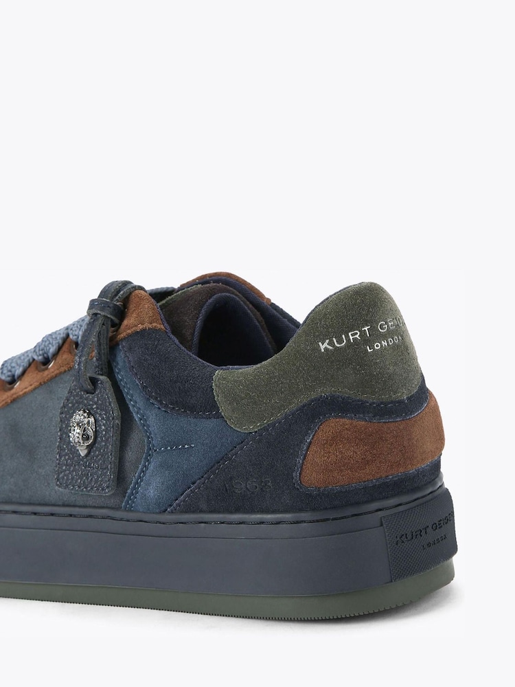Kurt Geiger London Southbank Tag Blue Shoes - Image 4 of 4