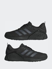 adidas Black Dropset 3 Strength Training Shoes - Image 7 of 9