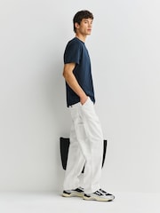 Carhartt WIP White Single Knee Smith Denim Jeans - Image 3 of 8