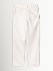 Carhartt WIP White Single Knee Smith Denim Jeans - Image 7 of 8