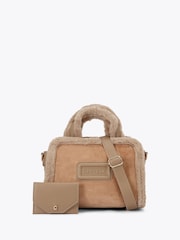 Carvela Brown Nude Mini Bella Borg Tote Bag - Image 1 of 5