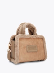 Carvela Brown Nude Mini Bella Borg Tote Bag - Image 4 of 5