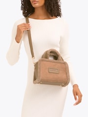 Carvela Brown Nude Mini Bella Borg Tote Bag - Image 5 of 5
