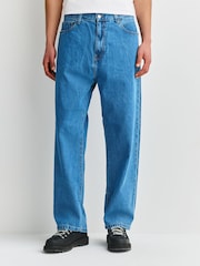 Carhartt WIP Blue Landon Pant Robertson Loose Fit Jeans - Image 4 of 8
