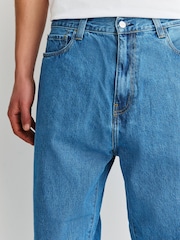 Carhartt WIP Blue Landon Pant Robertson Loose Fit Jeans - Image 5 of 8