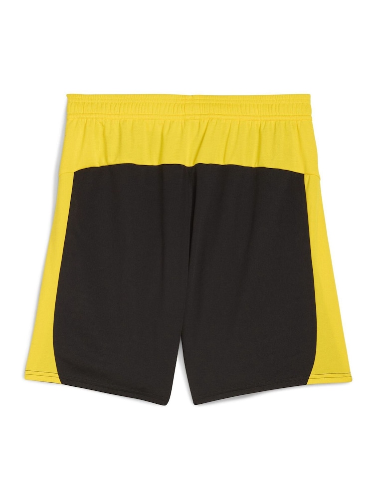 Puma Black Borussia Dortmund 25/26 Shorts - Image 2 of 2 Puma Black Borussia Dortmund 25/26 Shorts - Image 2 of 2