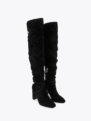 Carvela Black Jackpot Slouch Otk Boots - Image 3 of 5
