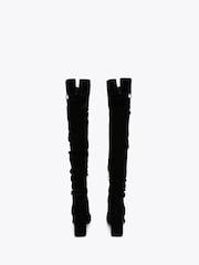 Carvela Black Jackpot Slouch Otk Boots - Image 4 of 5
