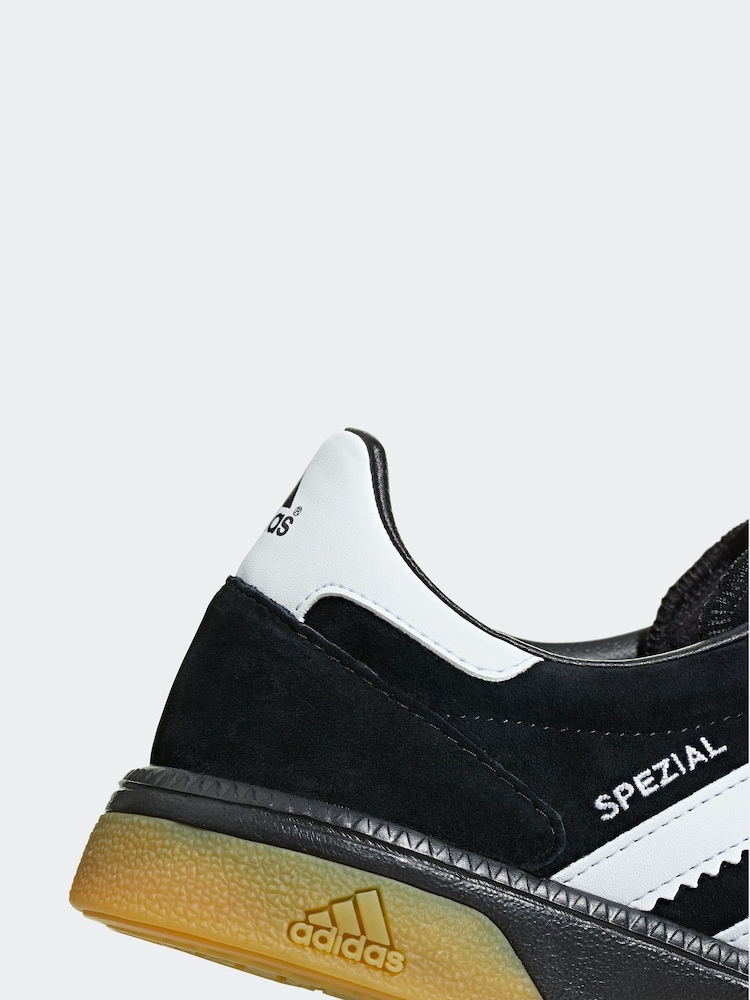 adidas gazelle silver green womens Handball Spezial Sneakers in black suede  Deliberti