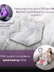 Carmen Grey Comfort Electric Heated Foot Warmer - Image 3 of 7
