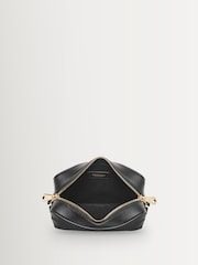 Aspinal of London Black Camera Bag Soft Saffiano - Image 2 of 4