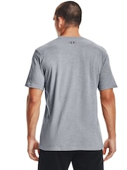 Grau - Under Armour Sportstyle T-Shirt mit Logo - Bild 2 von 6
