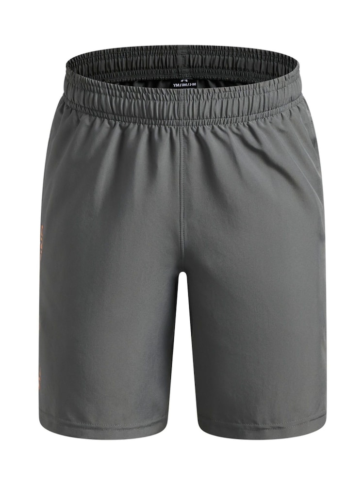 Under Armour Green Woven Wordmark Shorts - Image 1 of 3 Under Armour Green Woven Wordmark Shorts - Image 1 of 3