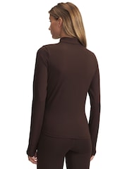 Under Armour Brown Motion 1/2 Zip Sweat Top - Image 2 of 3