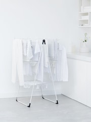 Brabantia White Drying Rack Tower - Image 1 of 6
