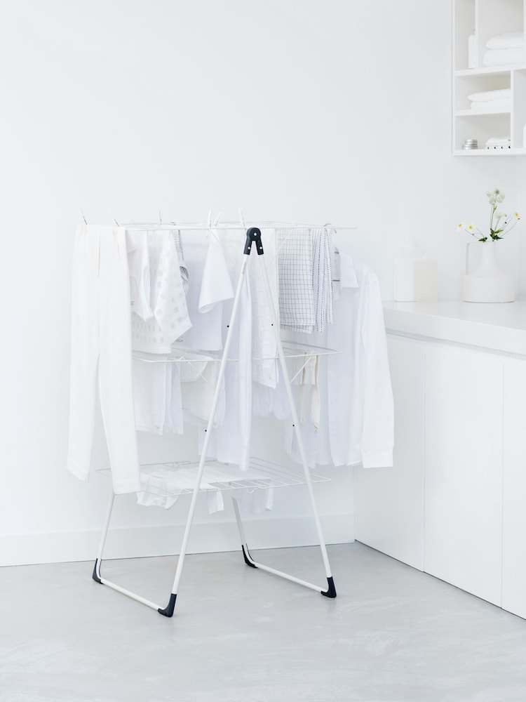 Brabantia White Drying Rack Tower - Image 1 of 6
