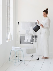 Brabantia White Drying Rack Tower - Image 2 of 6
