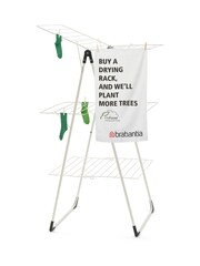 Brabantia White Drying Rack Tower - Image 5 of 6