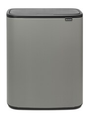 Brabantia Mineral Concrete Grey Bo Touch Bin 2 x 30L - Image 4 of 6