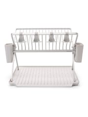 Brabantia Light Grey Large SinkSide Foldable Dish Drying Rack - Image 3 of 6