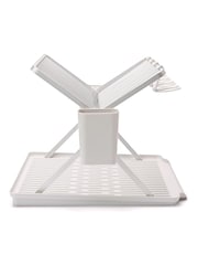 Brabantia Light Grey Large SinkSide Foldable Dish Drying Rack - Image 4 of 6