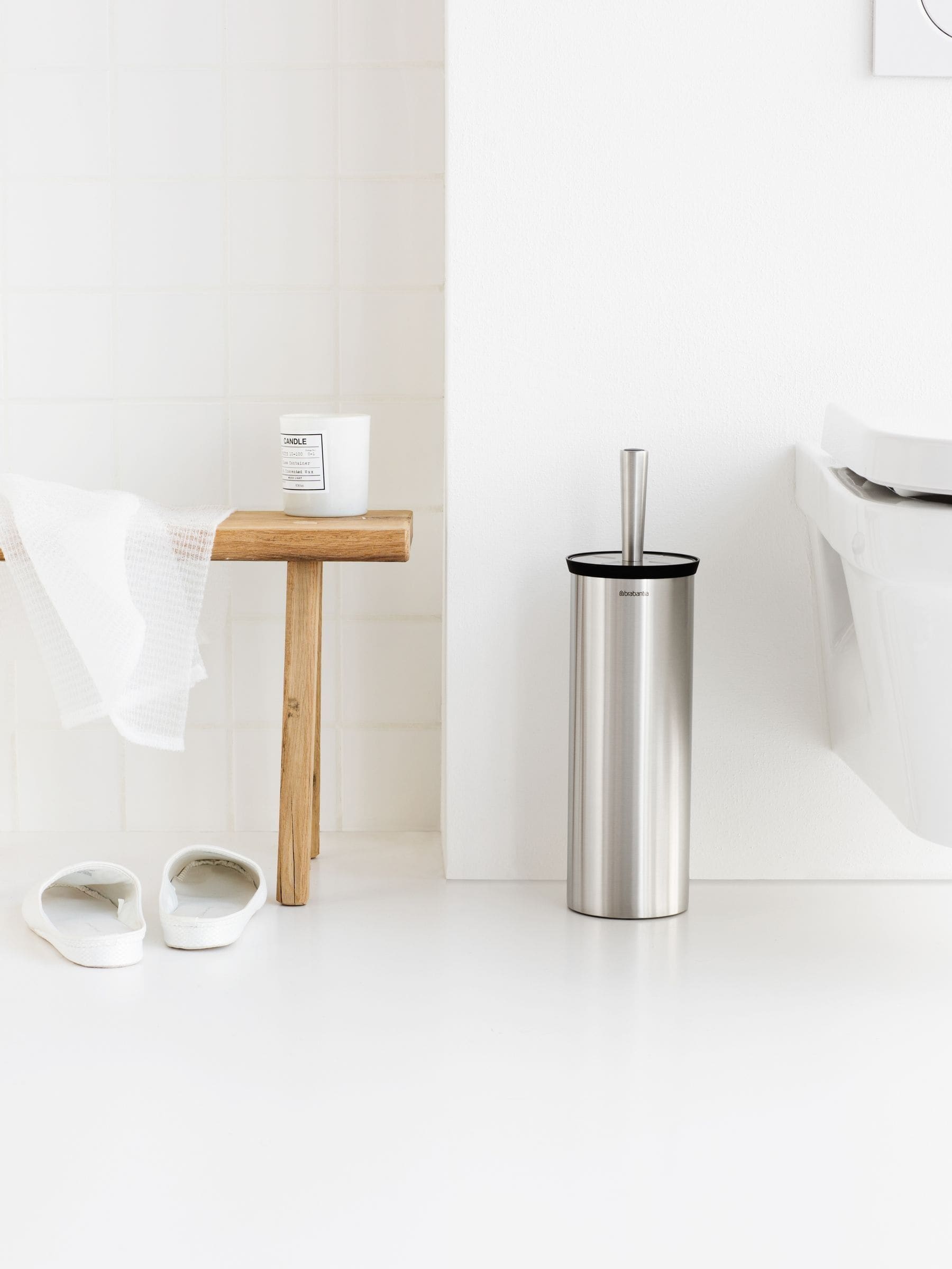 Brabantia 427169 Toilet Brush and Holder - Brilliant Steel - Image 3