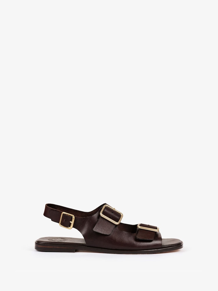 Penelope Chilvers Portobello Buckle Brown Sandals - Slika 1 iz 4 Penelope Chilvers Portobello Buckle Brown Sandals - Slika 1 iz 4