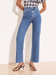 Lipsy クロップド ワイドレッグジーンズ - 画像 4 / 5