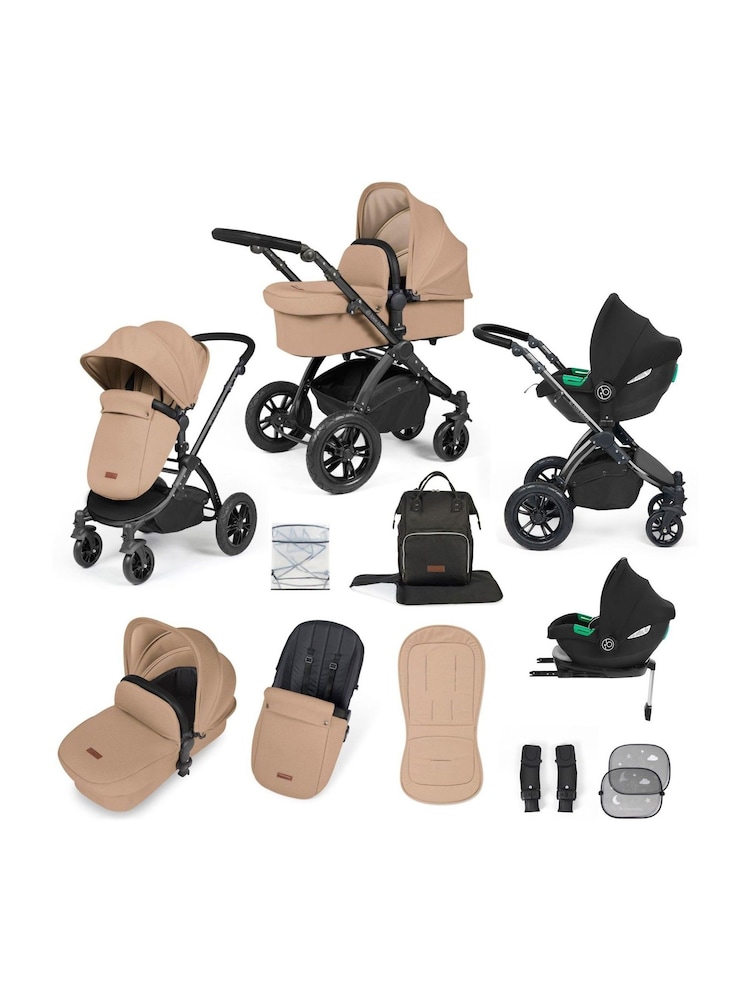 Ickle Bubba 12 Piece Desert Travel System Stomp Luxe with iSize Cirrus - Image 1 of 5 Ickle Bubba 12 Piece Desert Travel System Stomp Luxe with iSize Cirrus - Image 1 of 5