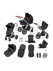 Ickle Bubba 12 Piece Midnight Stomp Luxe Travel System with iSize Cirrus Car Seat - Image 1 of 5