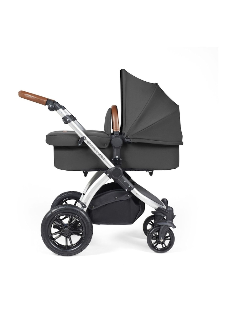 Ickle Bubba 12 Piece Charcoal Grey Stomp Luxe Travel System with iSize Cirrus Car Seat - Image 2 of 5