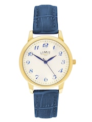 Limit 34mm Mens Round Gold Analogue Watch With Strap - Image 1 of 5