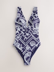 Pieuvre de la marine - Maillot de bain gainant et plongeant - Image 6 de 9