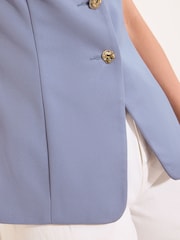 Lipsy Blue Square Neck Waistcoat - Image 2 of 4