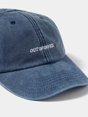 Mint Velvet Denim Slogan Cap - Slika 3 iz 6