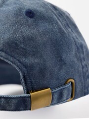 Mint Velvet Denim Slogan Cap - Slika 5 iz 6