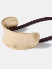 Mint Velvet Gold Tone Hairband - Image 3 of 3