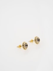 Ted Baker Gold Tone SOLETIA: Solitaire Sparkle Crystal Stud Earrings - Image 1 of 4