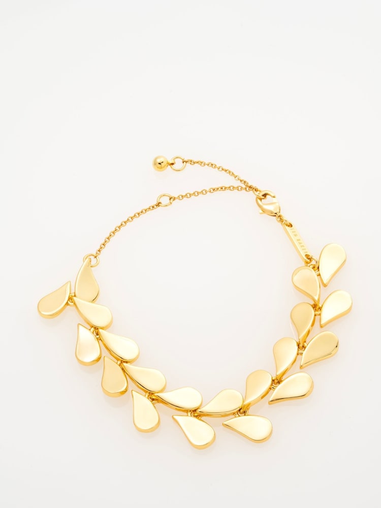 Ted Baker Gold Tone Anya: Abstract Heart Adjustable Bracelet - Image 2 of 5 Ted Baker Gold Tone Anya: Abstract Heart Adjustable Bracelet - Image 2 of 5