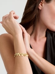 Ted Baker Gold Tone Anya: Abstract Heart Adjustable Bracelet - Image 4 of 5
