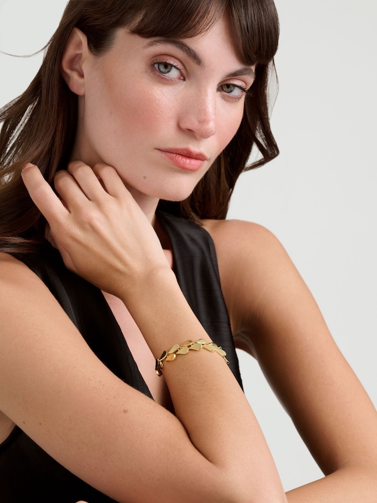 Ted Baker Gold Tone Anya: Abstract Heart Adjustable Bracelet - Image 5 of 5 Ted Baker Gold Tone Anya: Abstract Heart Adjustable Bracelet - Image 5 of 5